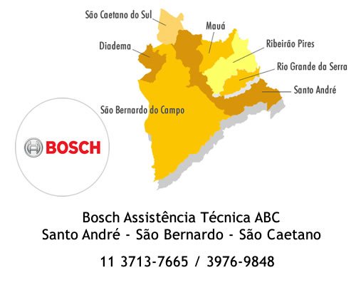 Bosch assistência técnica Abc