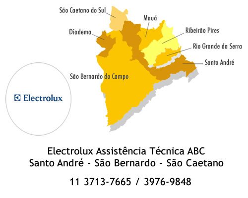 Electrolux assistência técnica Abc