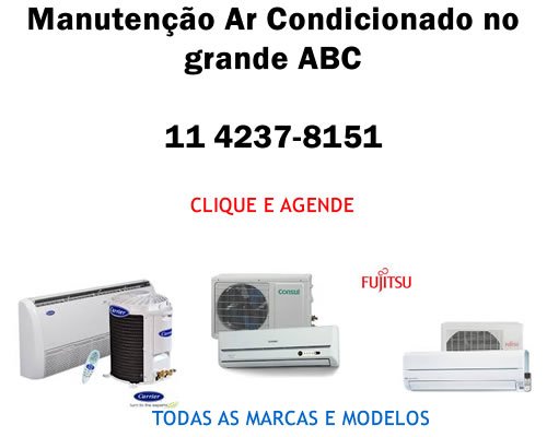 Manutenção ar condicionado no grande Abc