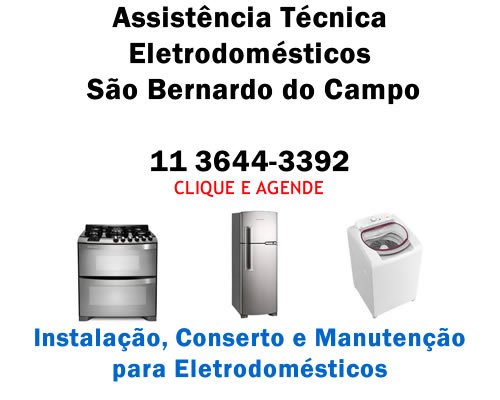 assistencia tecnica eletrodomesticos sao bernardo